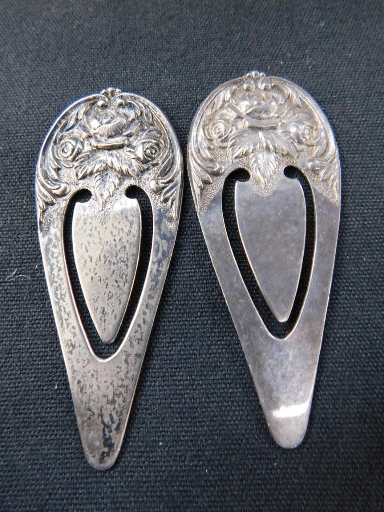 Sterling Silver - Tiffany and Co. Framed Calendar - 2 Kirk and Son Bookmarks - - 4