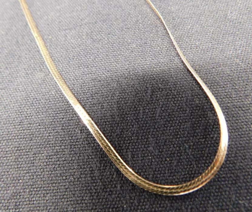 14K Yellow Gold - 18' Necklace - 2.43 Grams: Gold Was XRF Tested - See Photos For Description and Condition