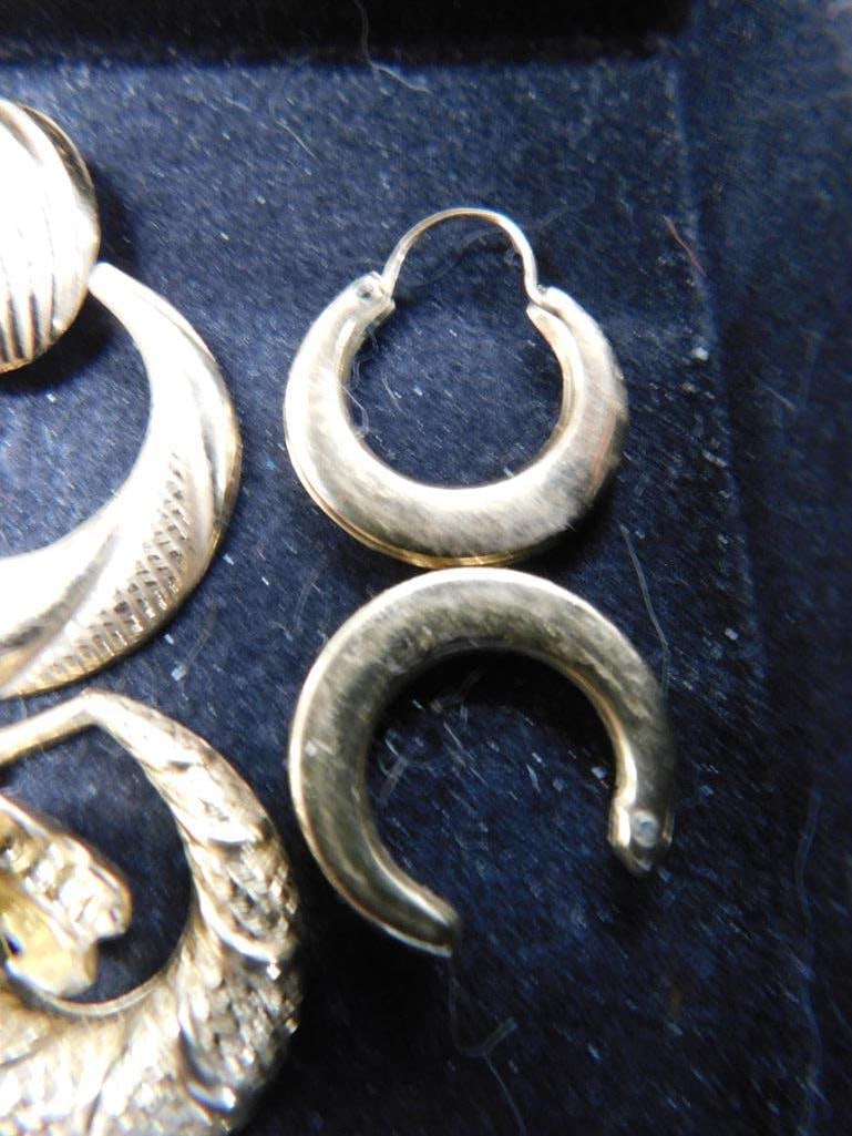 14K Yellow Gold - Scrap / Broken Earrings - 5.26 Grams - 4