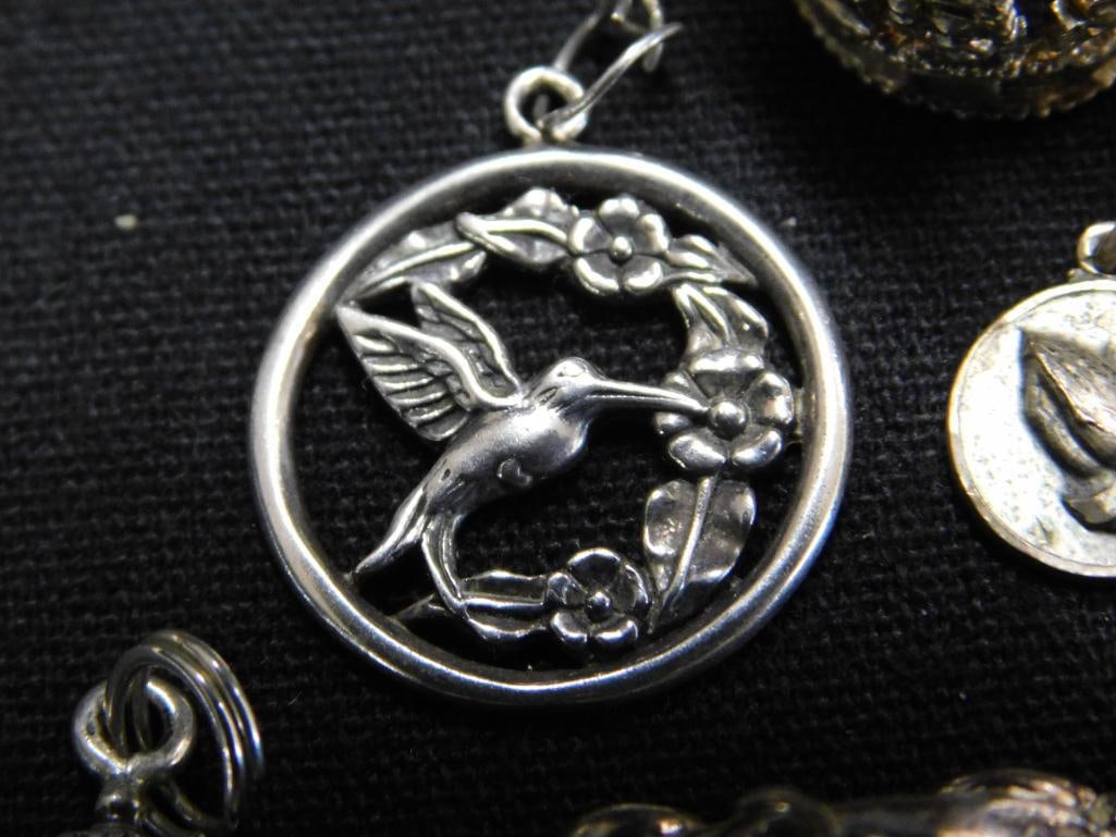 Sterling Silver - 11 Charms - 28.20 Grams TW - 3
