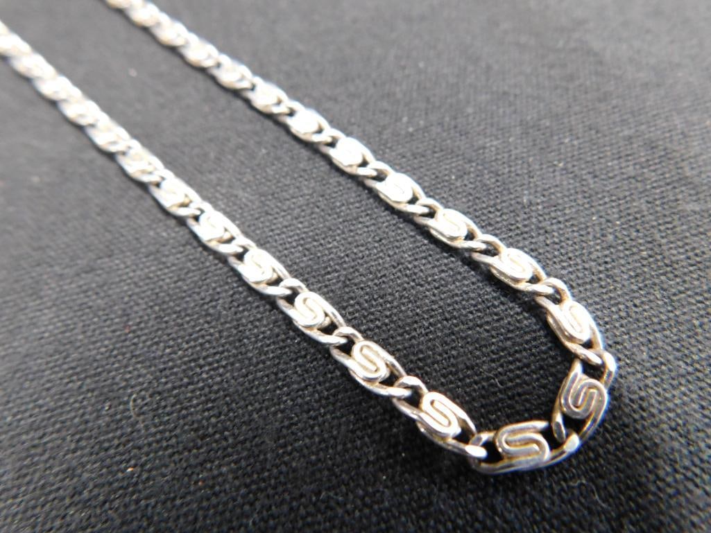 Sterling Silver - 18" Necklace - 11.68 Grams (1 of 6)