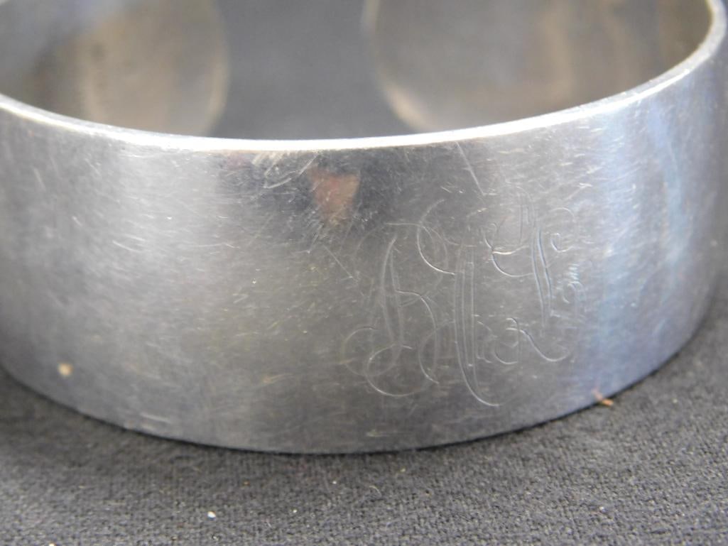 Sterling Silver - Kirk and Son Cuff Bracelet - 40 Grams - 2