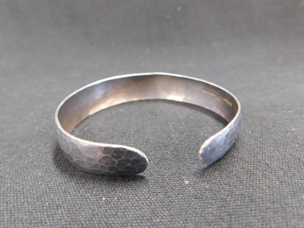 Sterling Silver - Cuff Bracelet - 13.74 Grams - 3