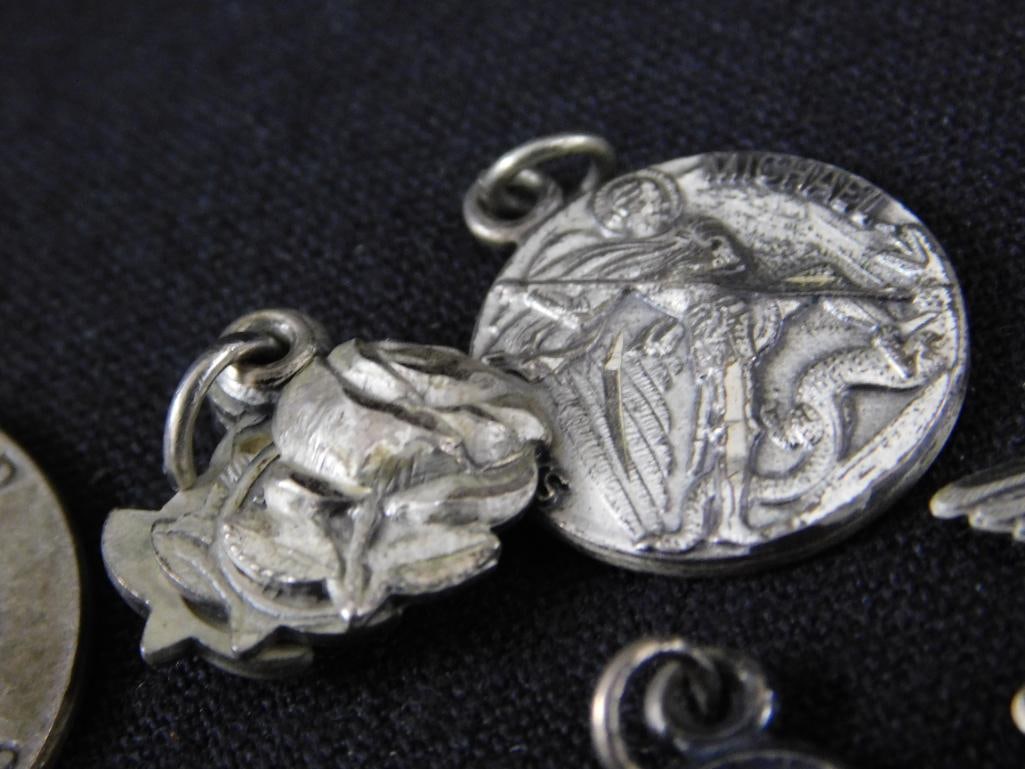 Sterling Silver - Religious Charms - 11 Pieces - 29.24 Grams TW - 3