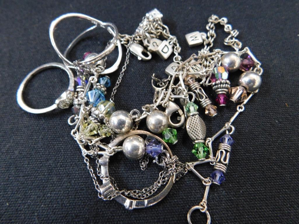 Sterling Silver - Scrap - 26.25 Grams TW - 8