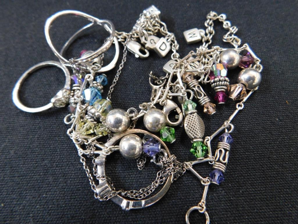 Sterling Silver - Scrap - 26.25 Grams TW - 9