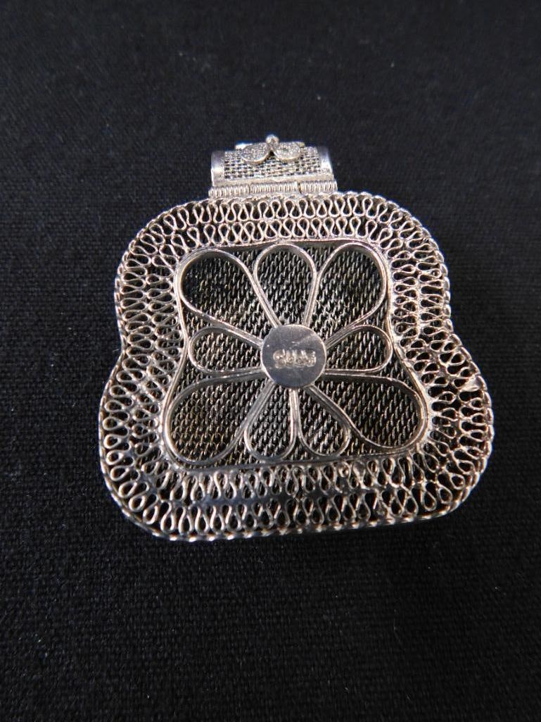 Sterling Silver - 2 Pendants - 37.95 Grams TW - 5