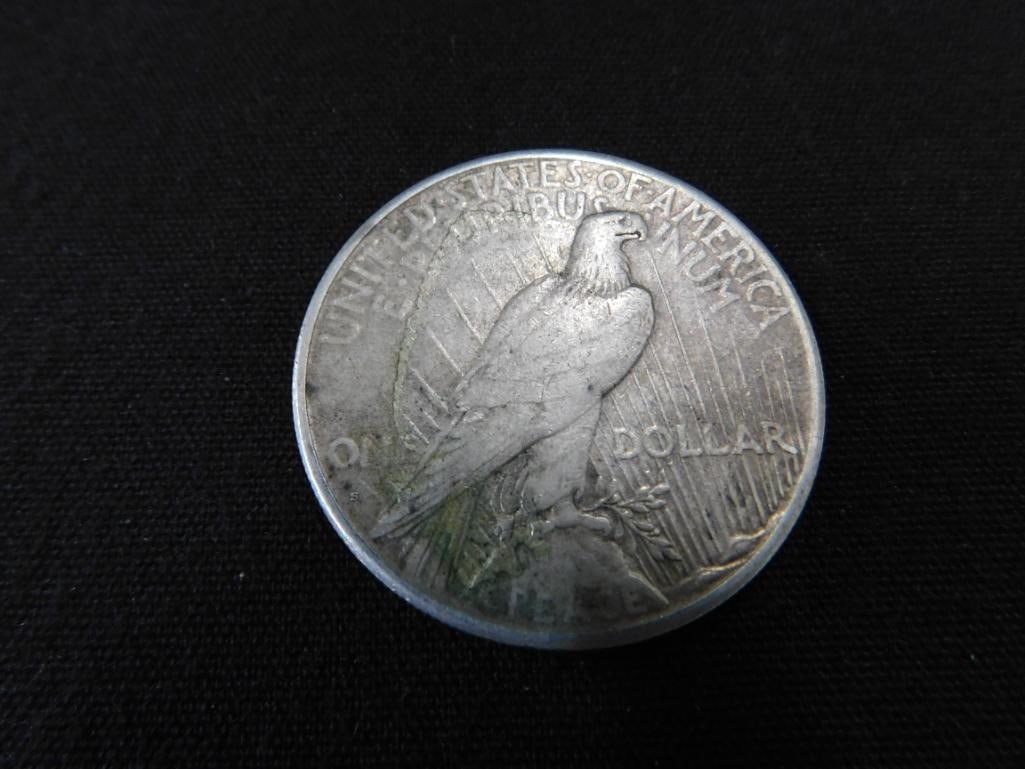 1923 and 1925 Peace Silver Dollars - 5