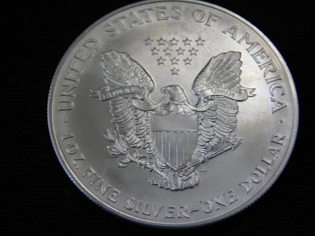 2001 Walking Liberty Silver Dollar - 2