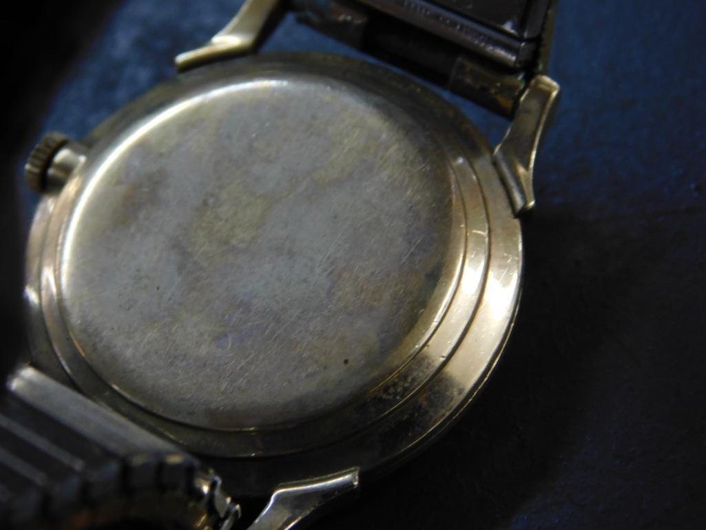 Longines and Elgin DeLuxe Gold Filled Mens Wristwatches - Original Cases - Untested - 5