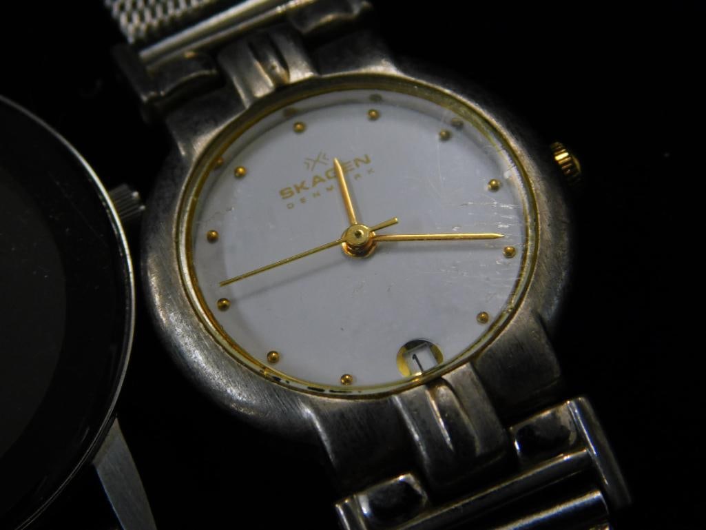 Group of 3 Skagen Denmark Wristwatches - Untested - 5