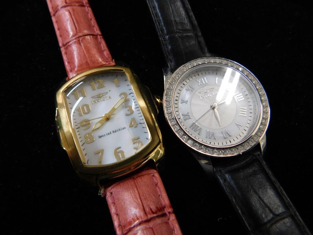 Pair of Invicta Wristwatches - Untested - 8