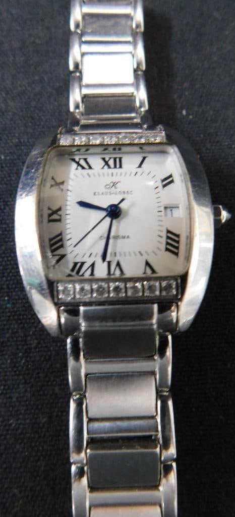 Klaus Kobec Ladies Wristwatch - Untested: See Photos For Description and Condition