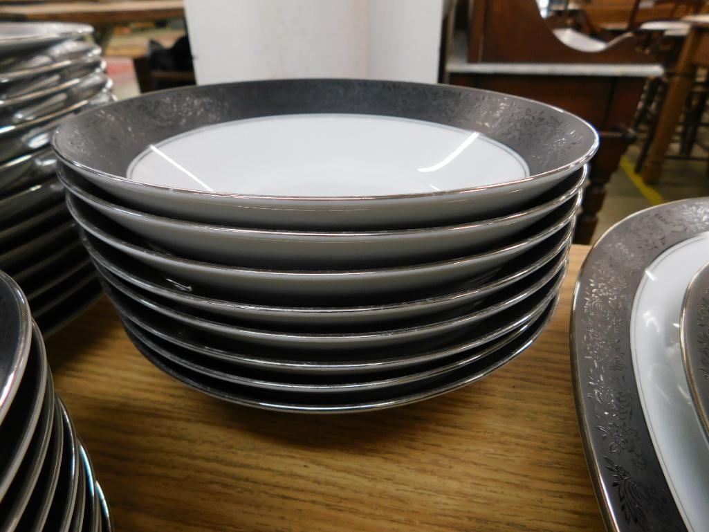 82 Piece Noritake China Set - Mirano Pattern - Not Complete Set - 10