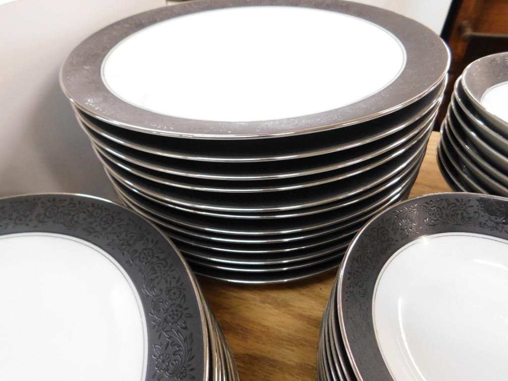 82 Piece Noritake China Set - Mirano Pattern - Not Complete Set - 4