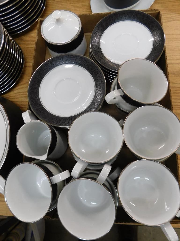 82 Piece Noritake China Set - Mirano Pattern - Not Complete Set - 8