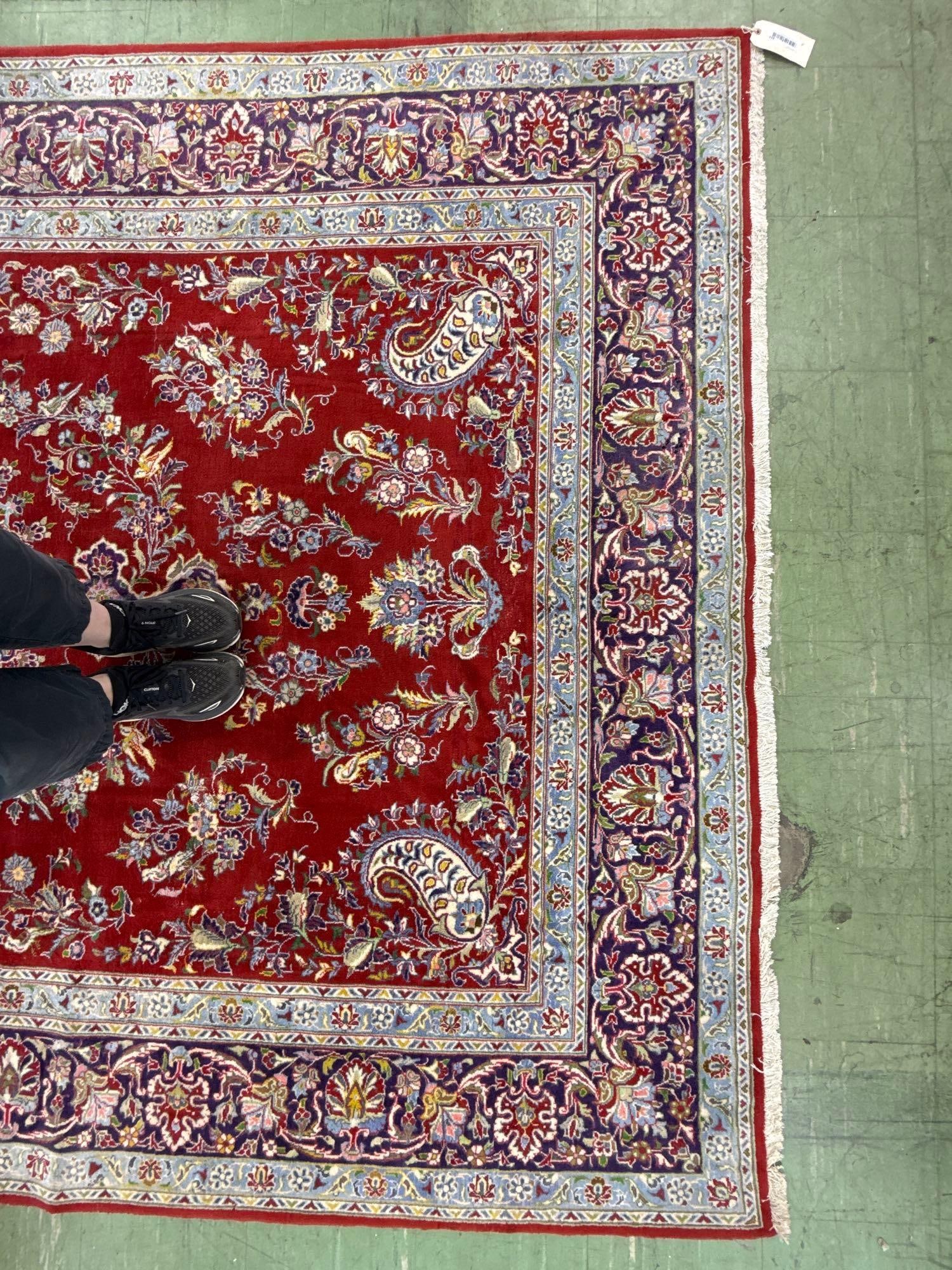 Room size Persian wool rug - 11' x 7'5" - 3