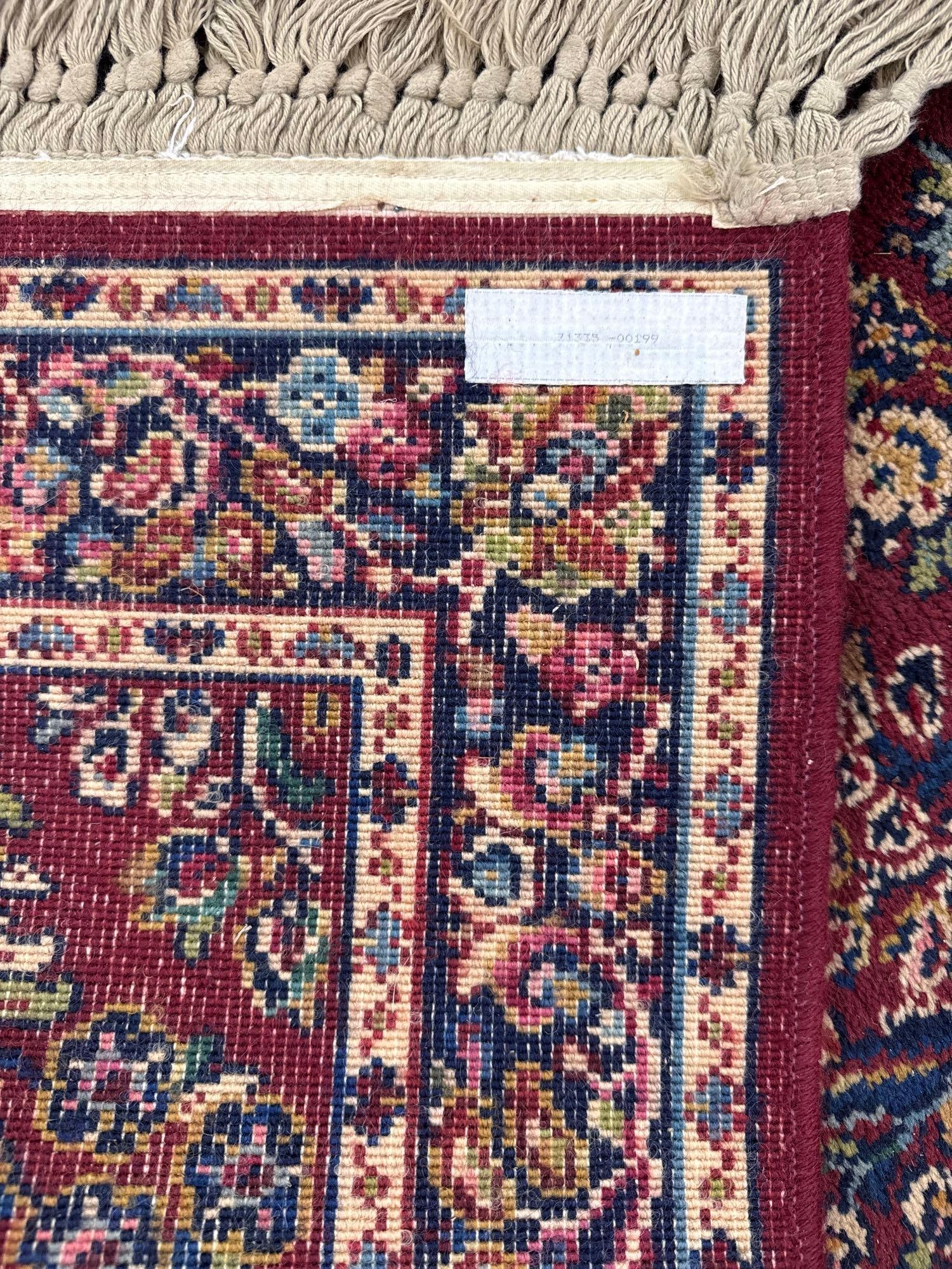 Area size wool Karastan rug - 2'7" x 5' - 5