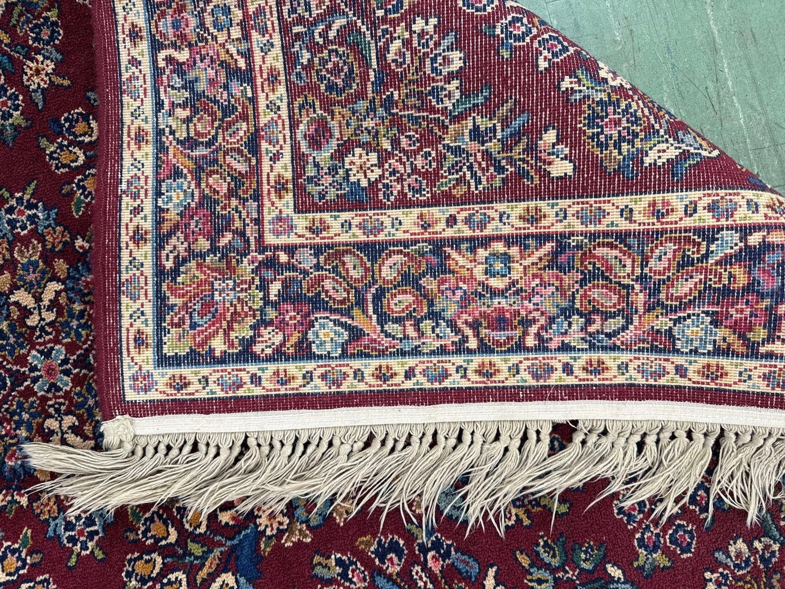 Area size wool rug - 5