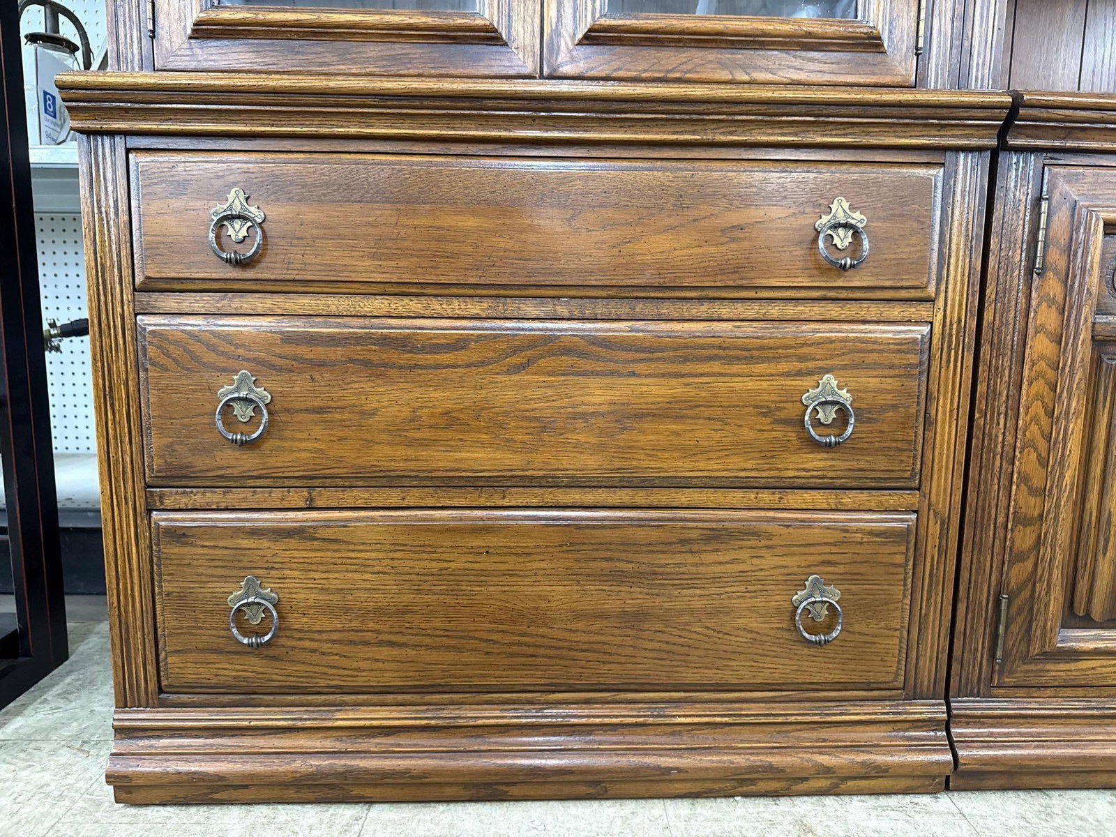 Ethan Allen wooden shelf unit - 6
