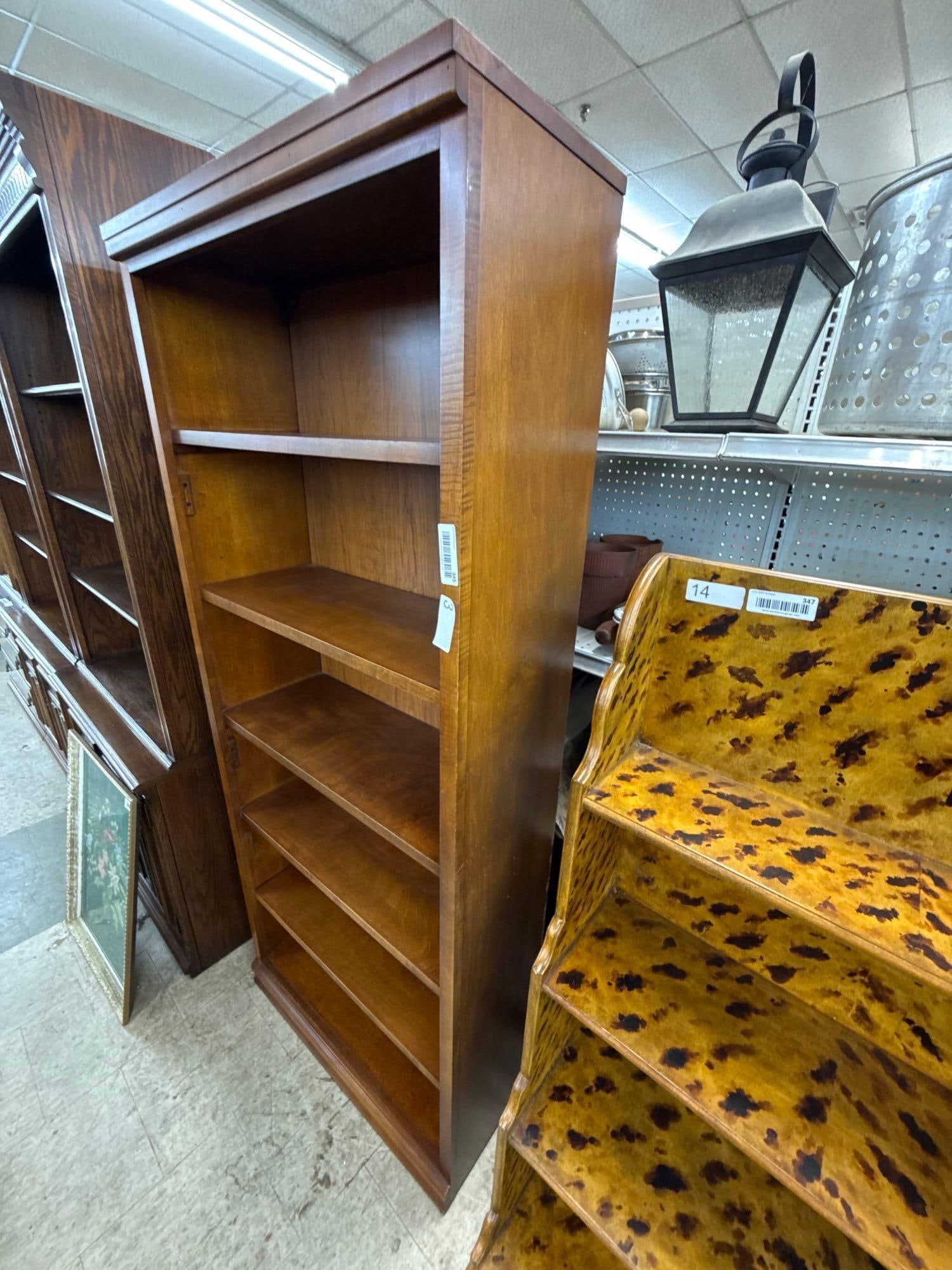 wooden bookshelf - 4