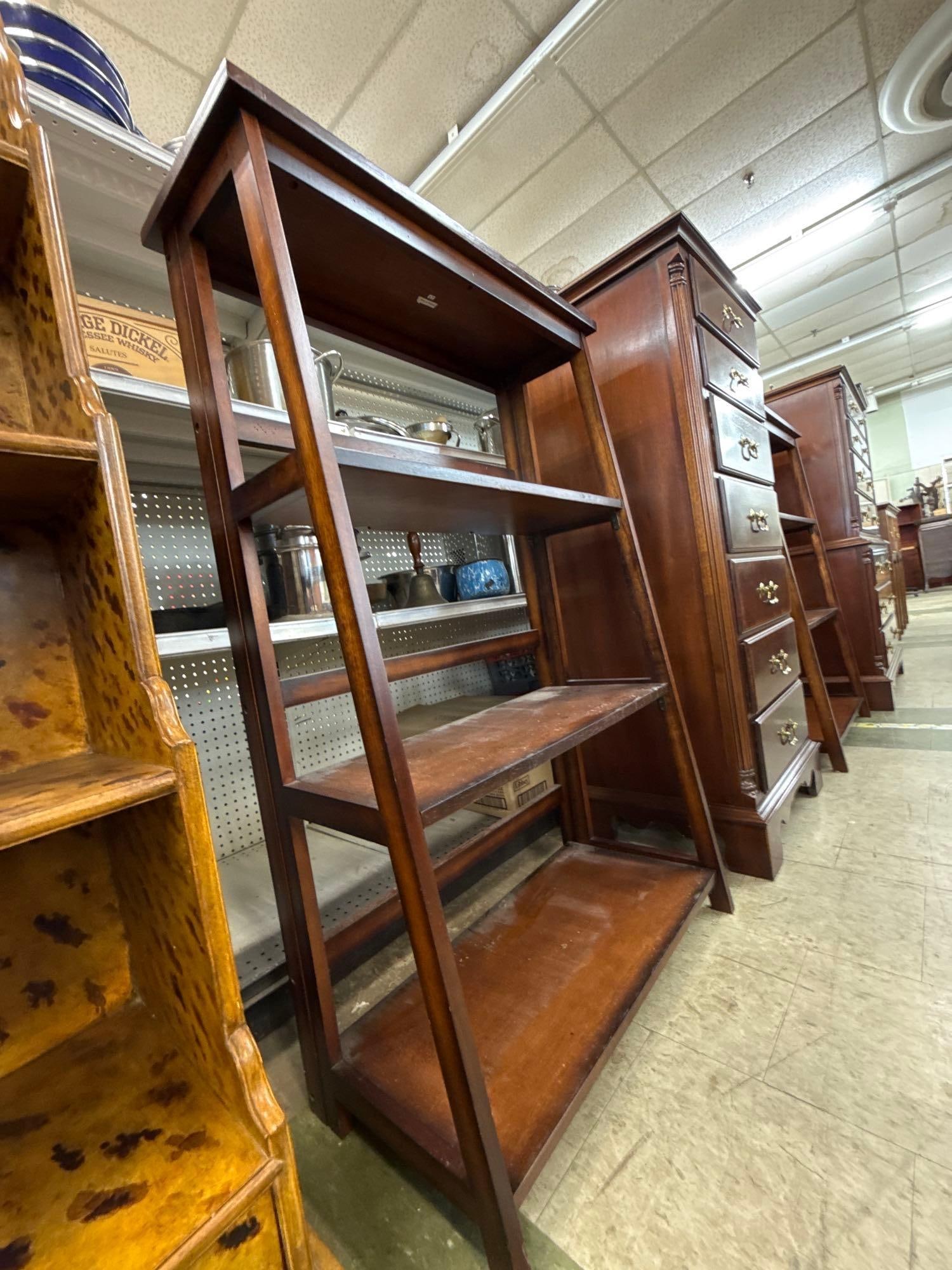 Fold up 3 shelf bookcase - 3