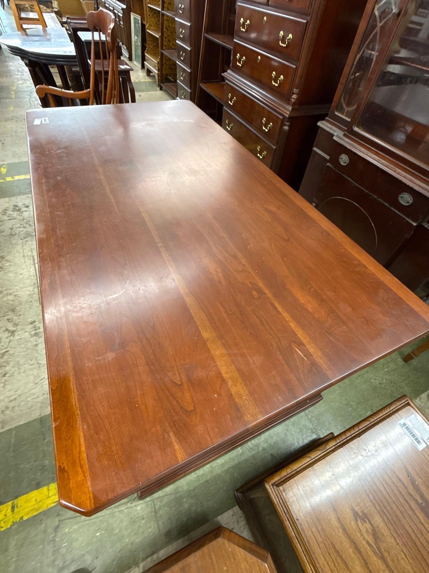 wooden office desk - 5