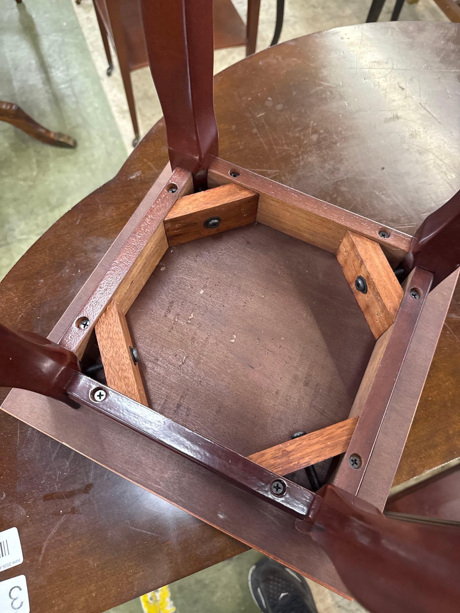 wooden plant stand - 4