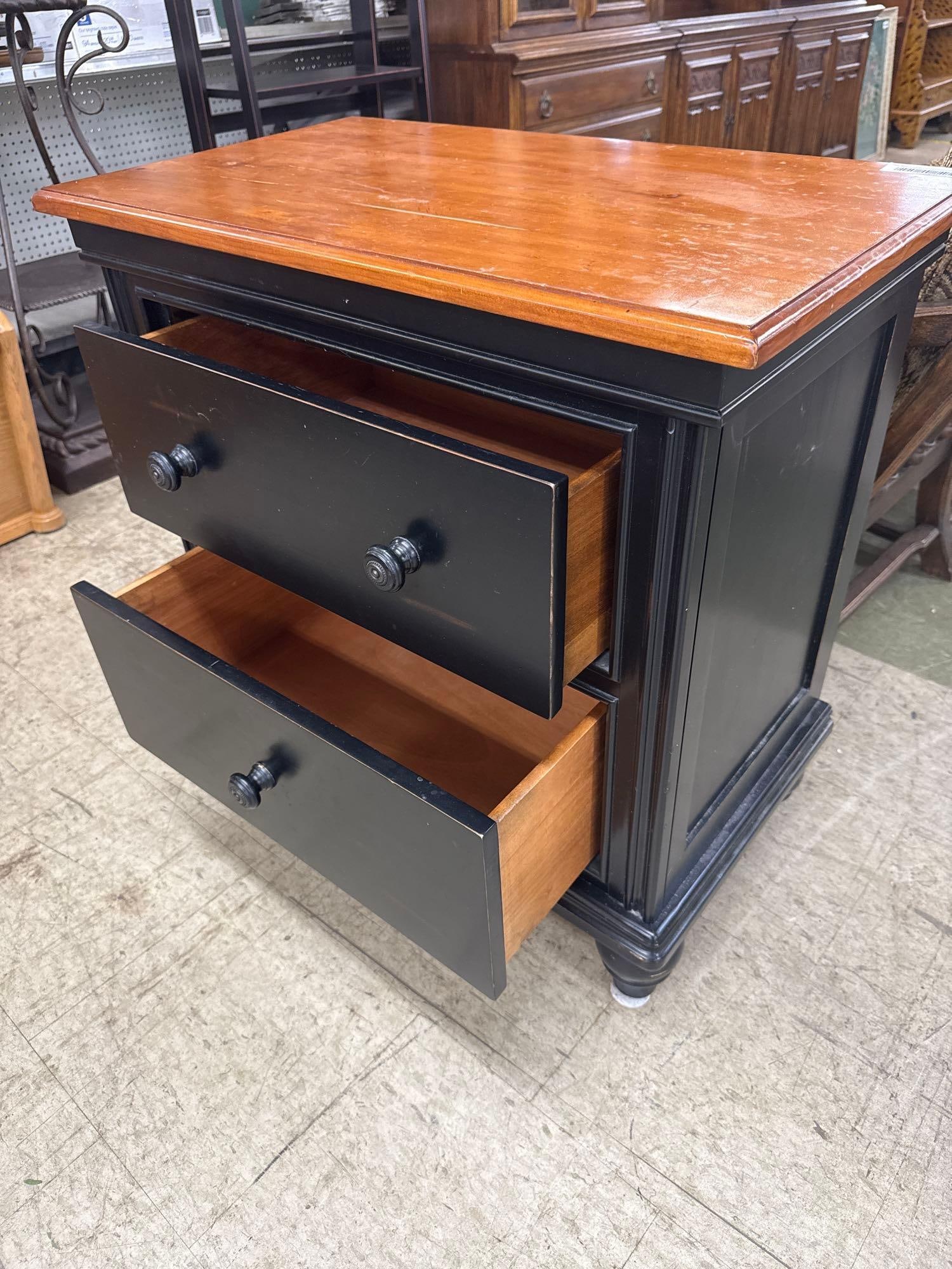 two drawer nightstand - 2