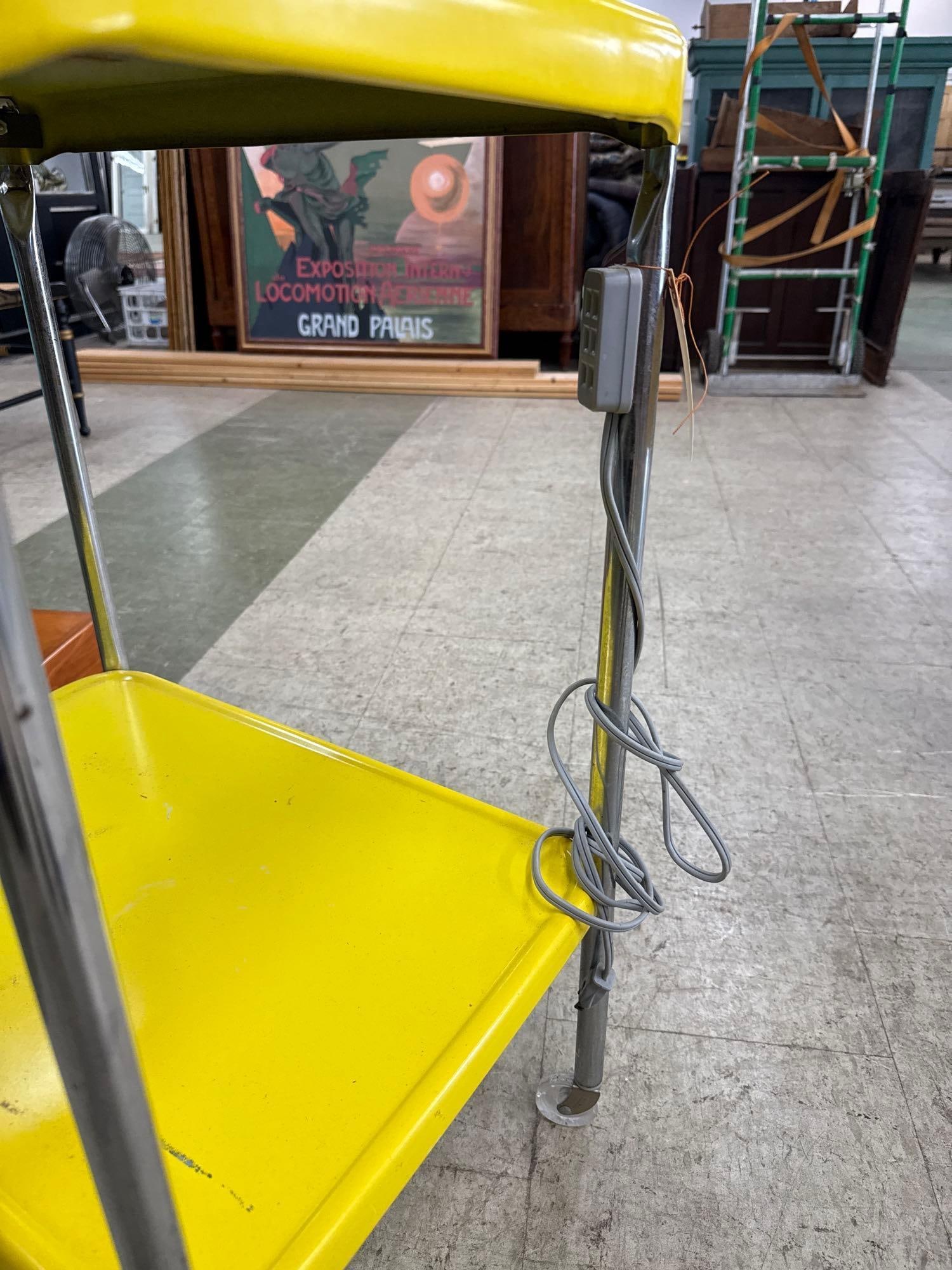 1950s metal utility cart - 2