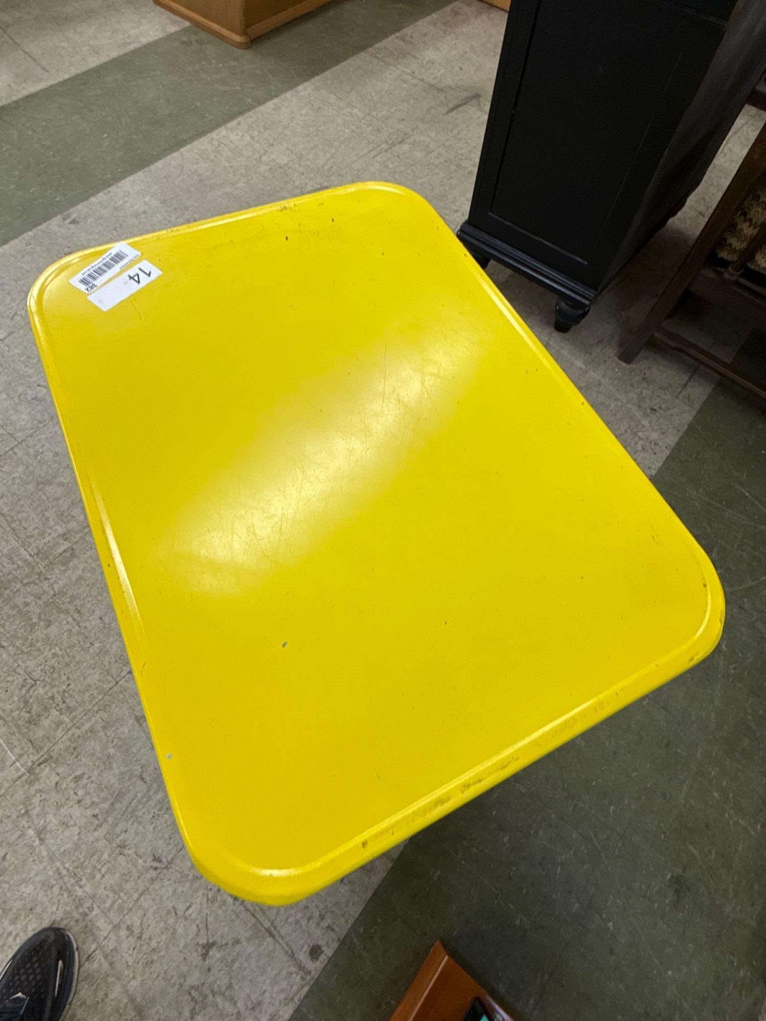 1950s metal utility cart - 4
