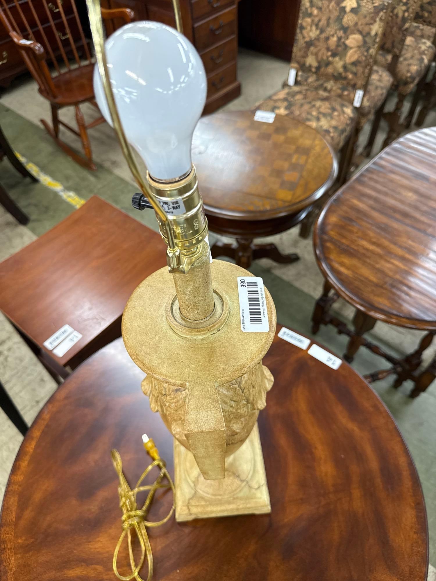 resin lamp by Berman - 3