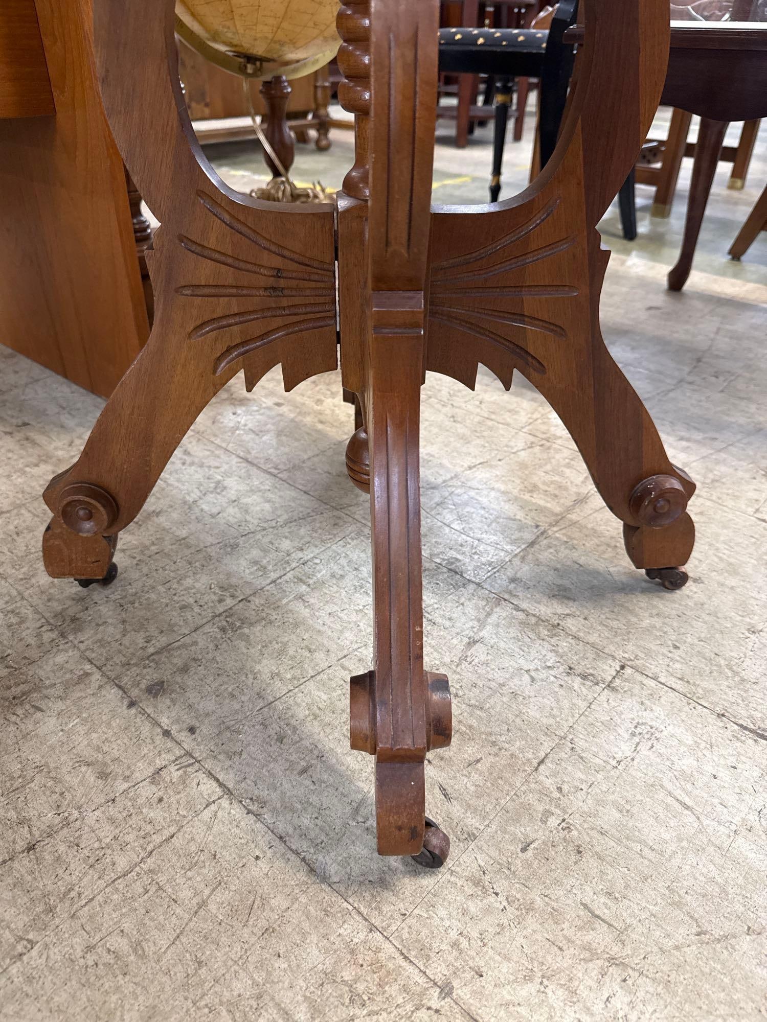 eastlake marble top table - 4