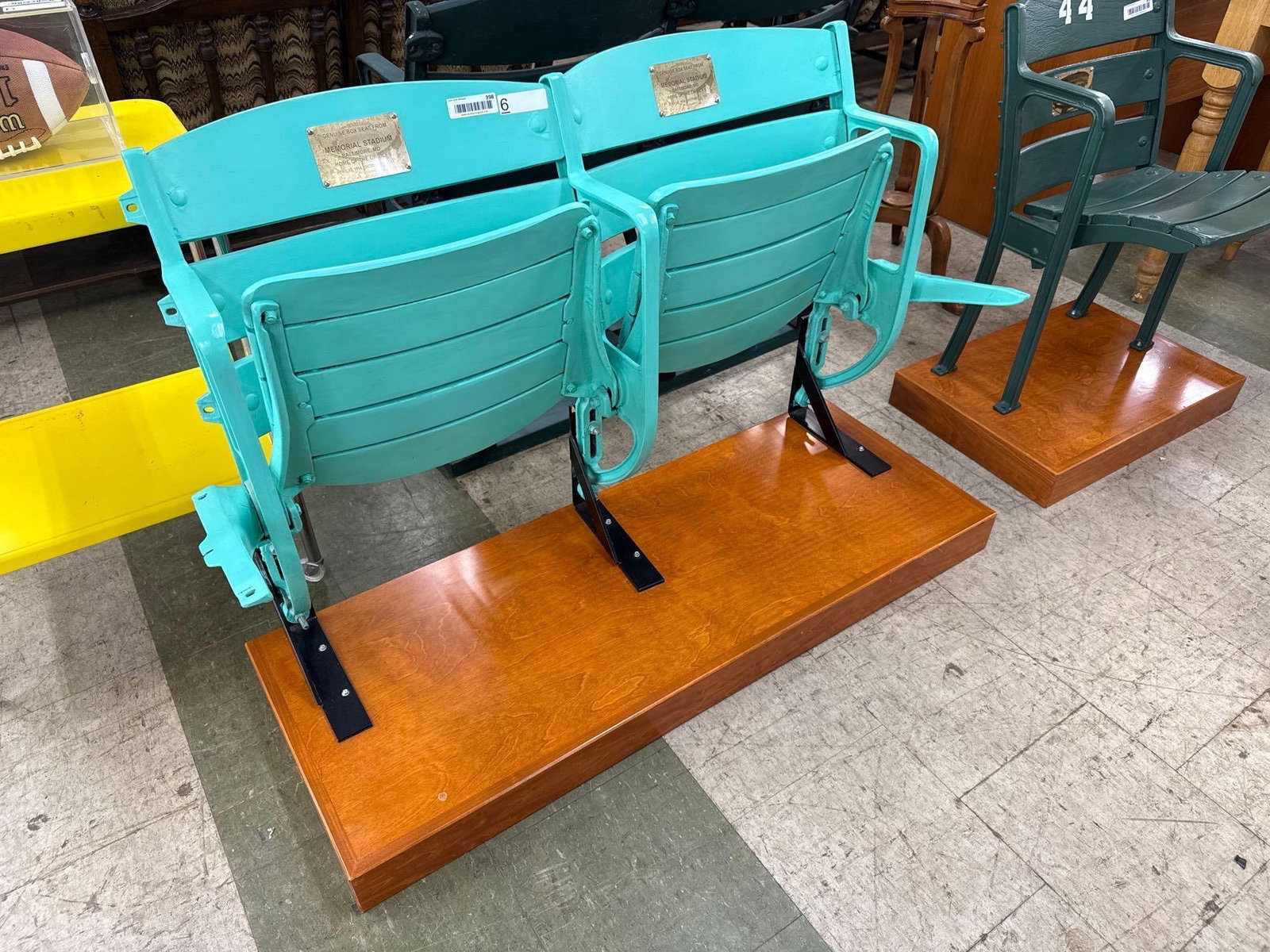 memorial Stadium double box seats - 4