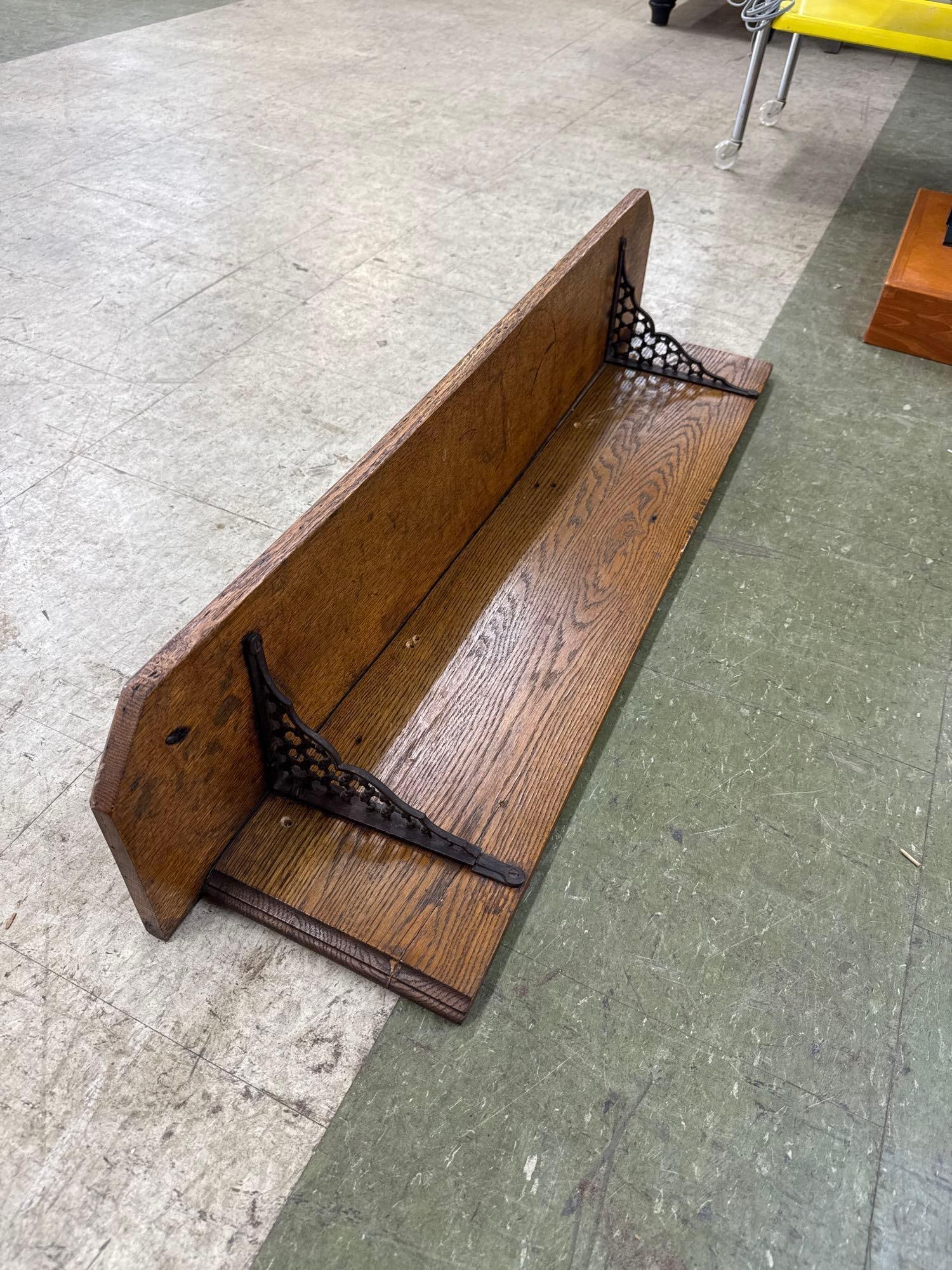 oak wall plate shelf - 2
