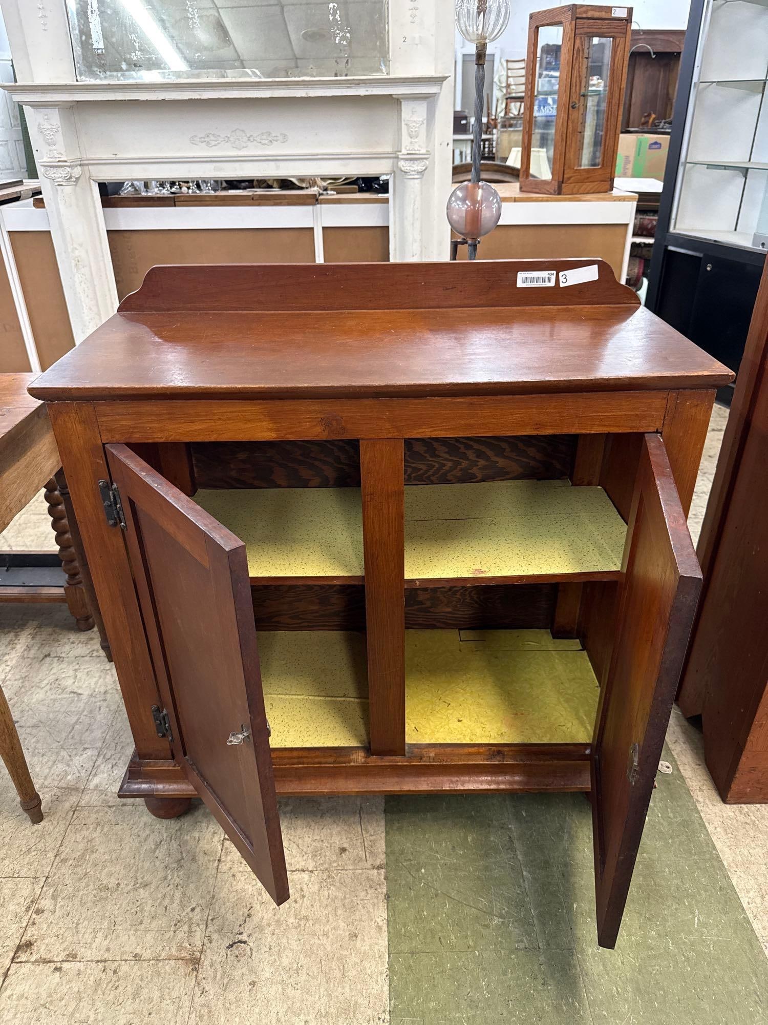 two door Cherry country cabinet - 2