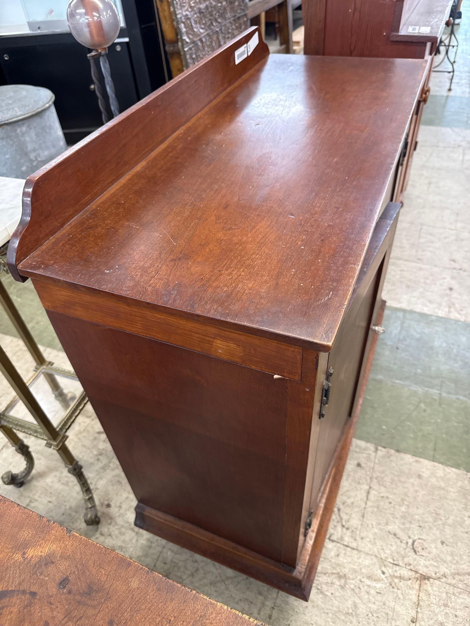 two door Cherry country cabinet - 4