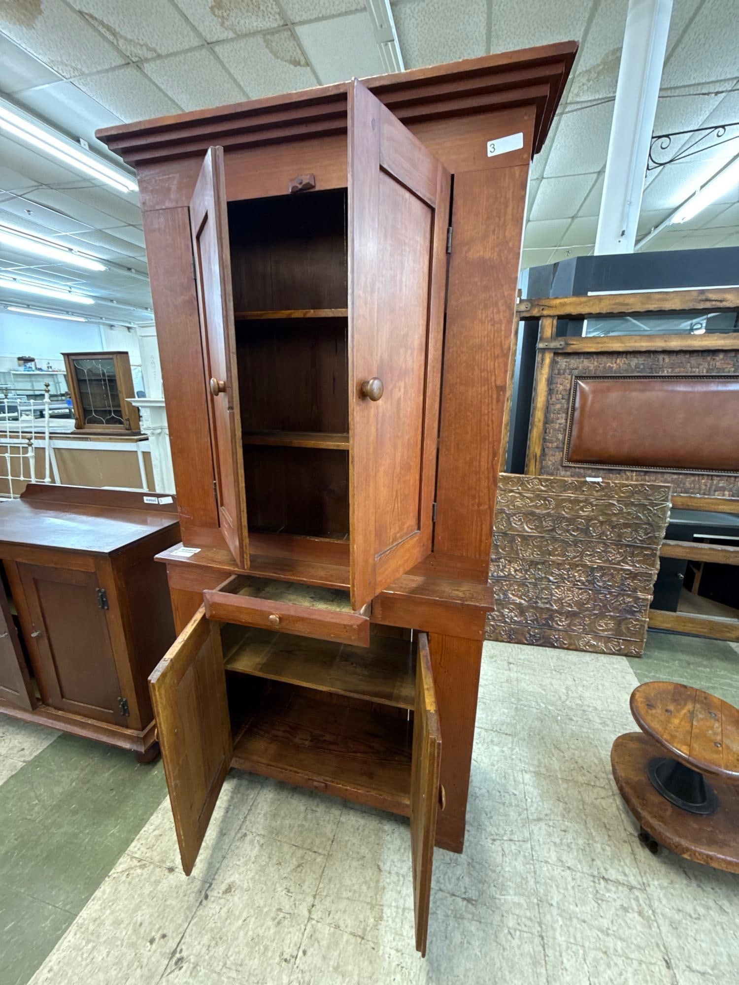 South Carolina Pine step back, Cabinet - 3