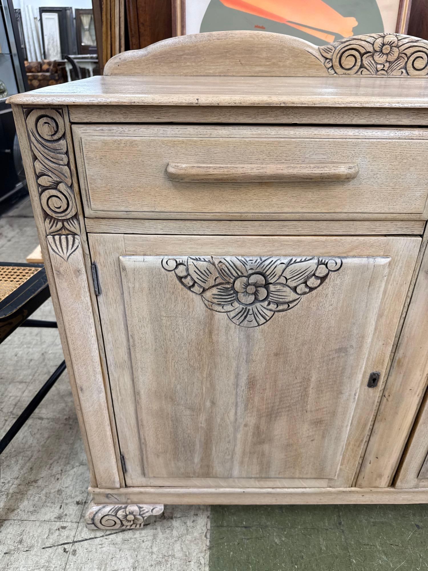blonde sideboard - 3