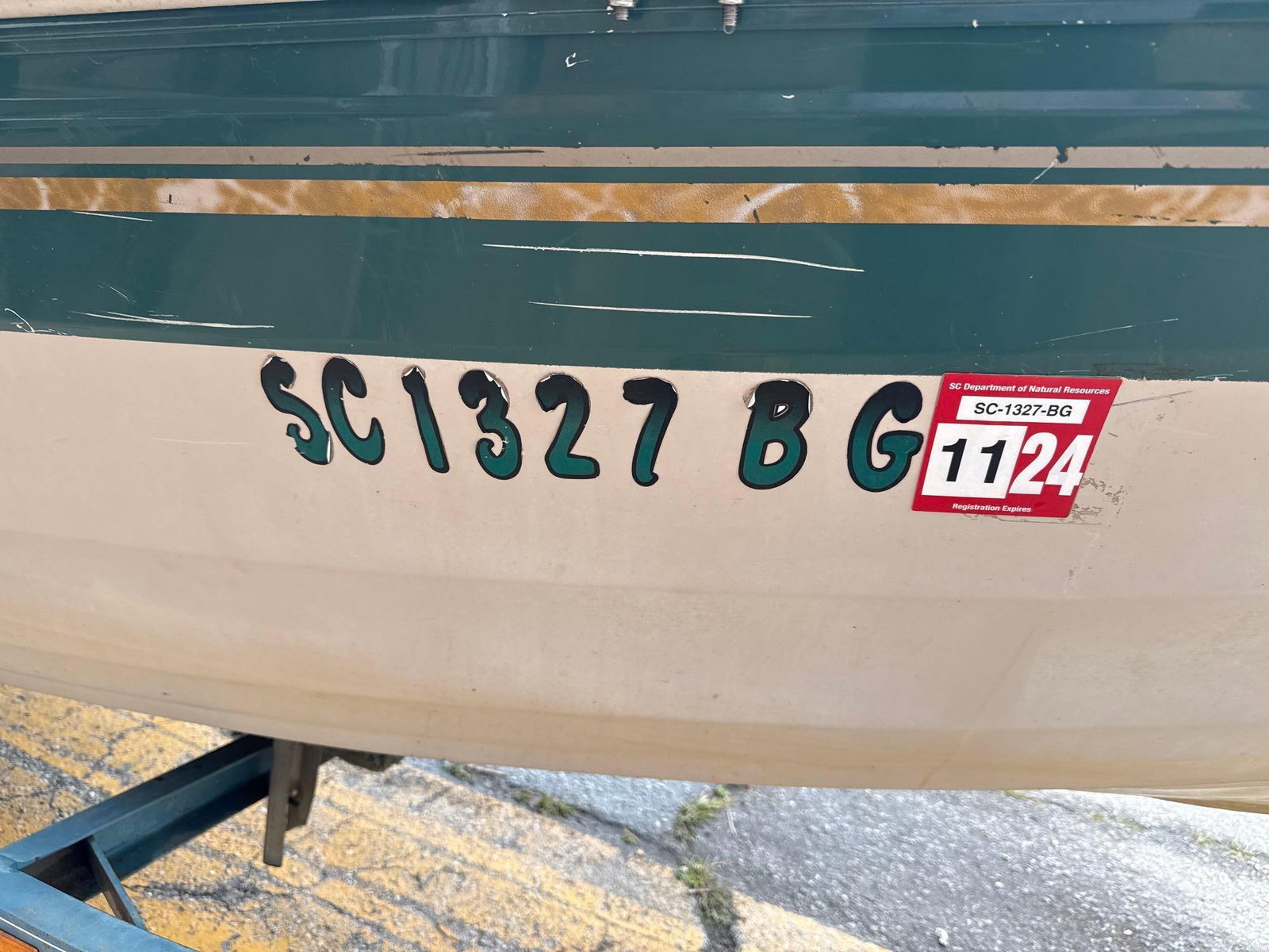 Crest Liner 16AUF model aluminum boat and trailer, 2018 Suzuki 60 hp 4 stroke motor. runs - 3