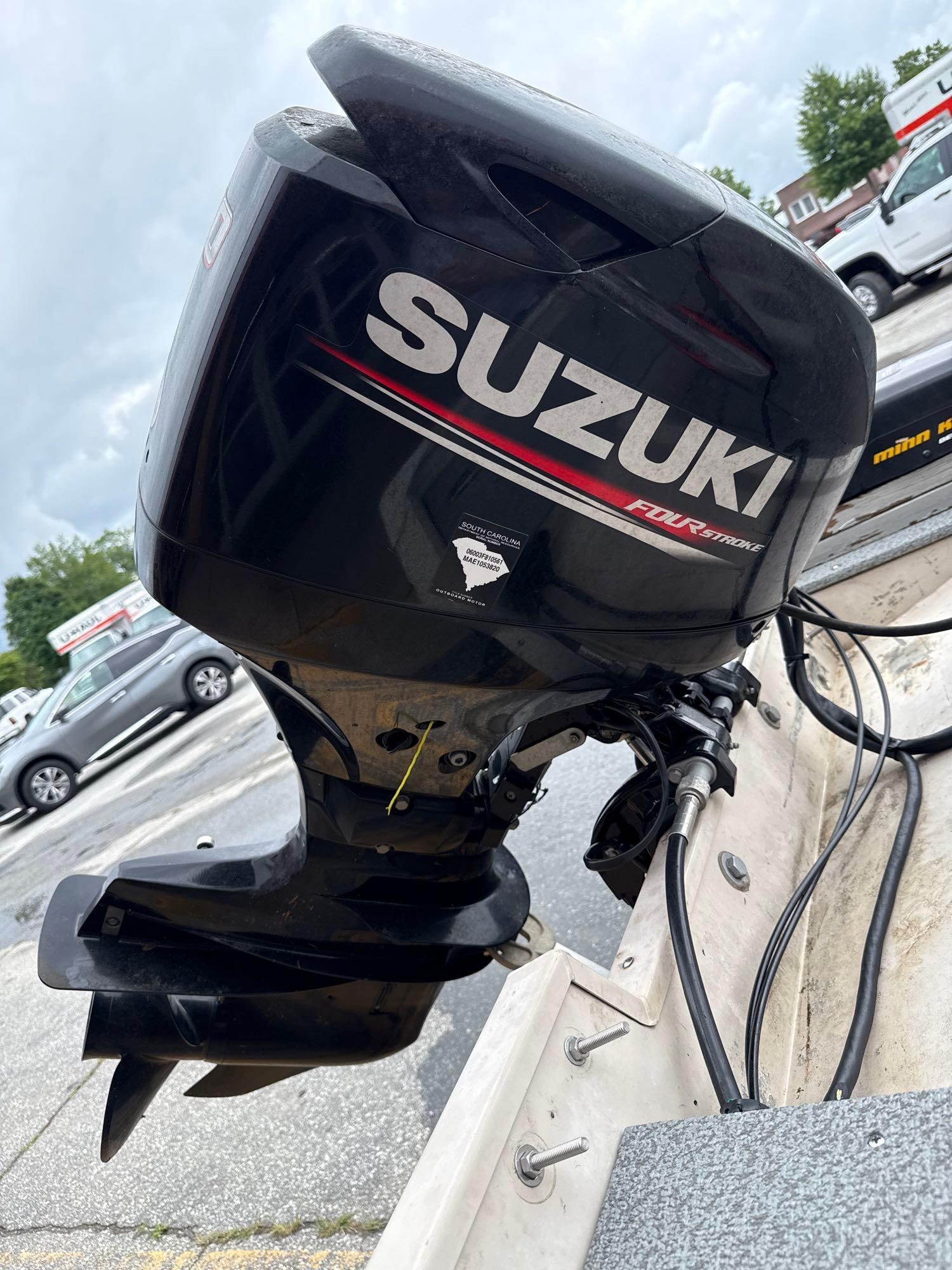 Crest Liner 16AUF model aluminum boat and trailer, 2018 Suzuki 60 hp 4 stroke motor. runs - 6