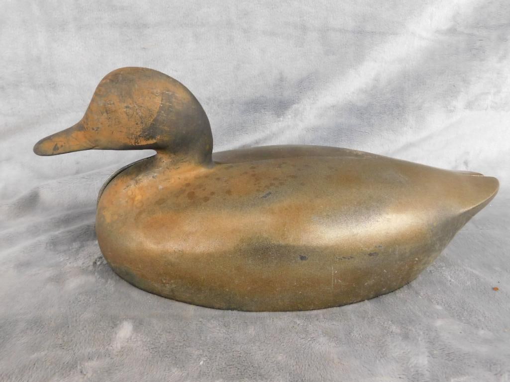 Vintage Cast Metal Duck - Currently 2 Pieces - 6" x 14.5" x 6.5" - 8
