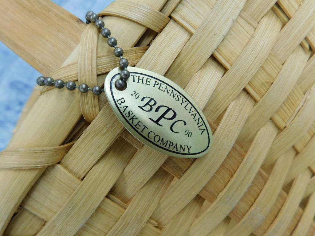 Pennsylvania Basket Co. - 2000 Large Handled Basket - 14" x 25" x 12" - 2