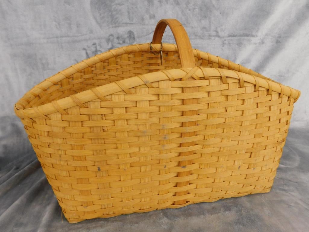 Pennsylvania Basket Co. - 2000 Large Handled Basket - 14" x 25" x 12" - 6