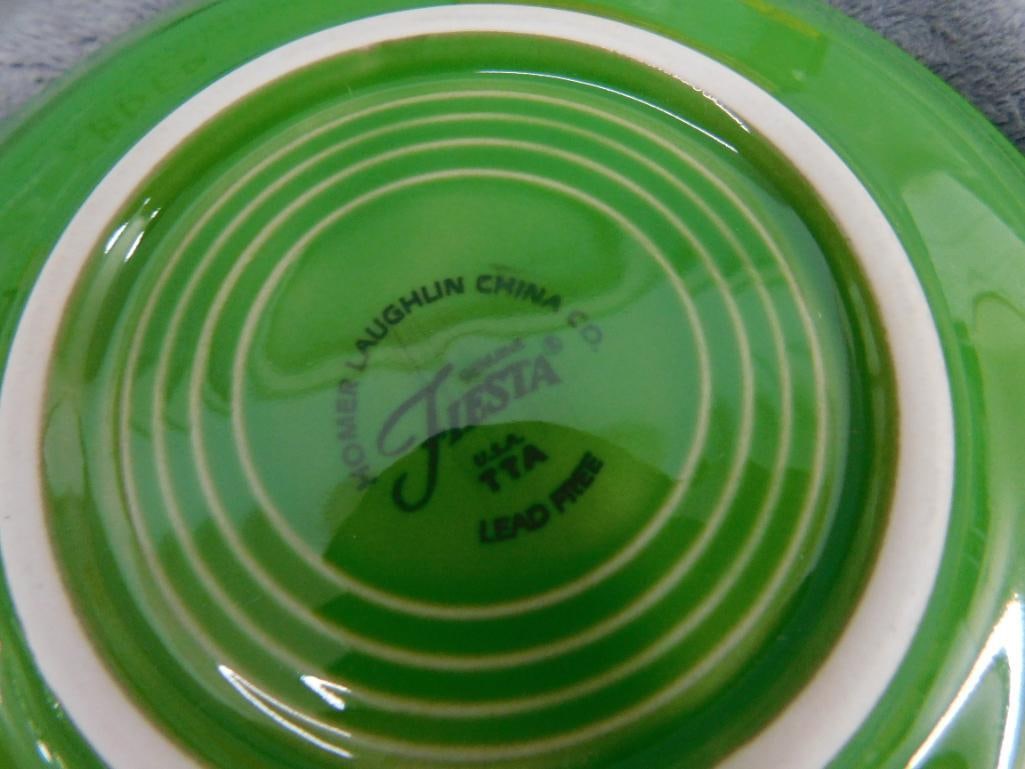 Fiesta Ware - 10 Coffee Cups - 8 Saucers - 6