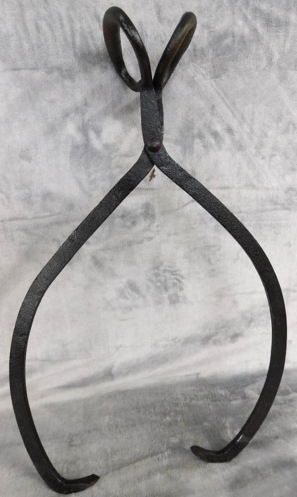 Vintage 23" Long Ice Tongs: See Photos For Condition and Details