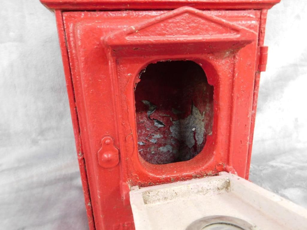 1924 Metal Fire Alarm Station - No Guts - 25.5" x 8.5" x 7" - 3