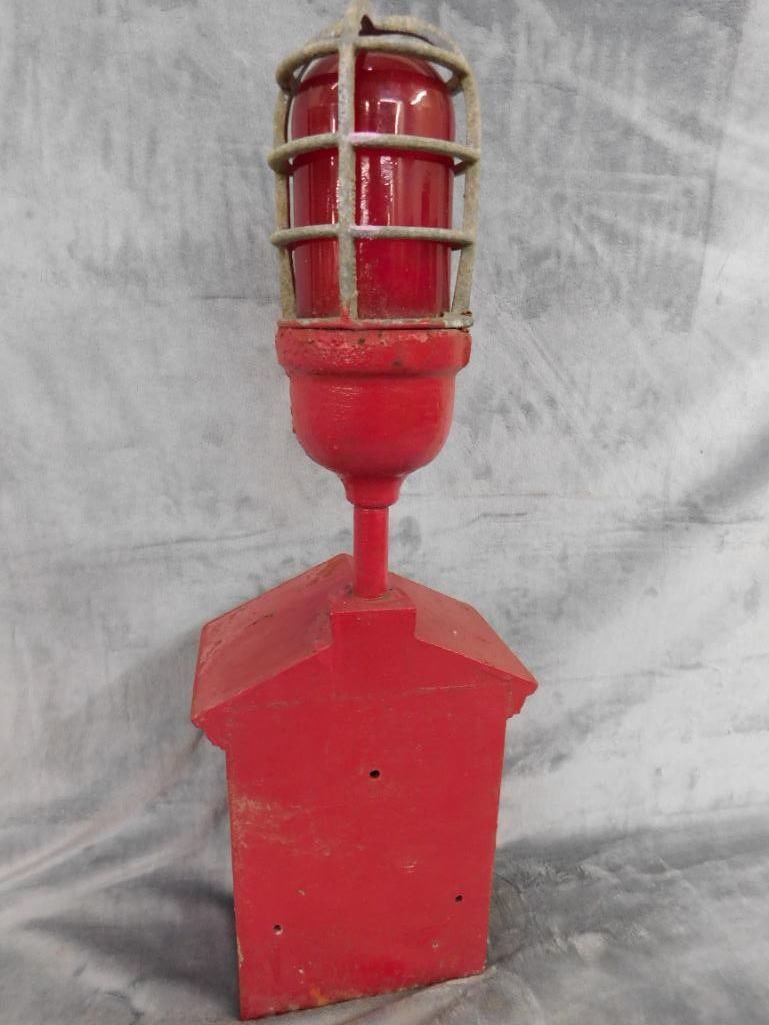 1924 Metal Fire Alarm Station - No Guts - 25.5" x 8.5" x 7" - 8