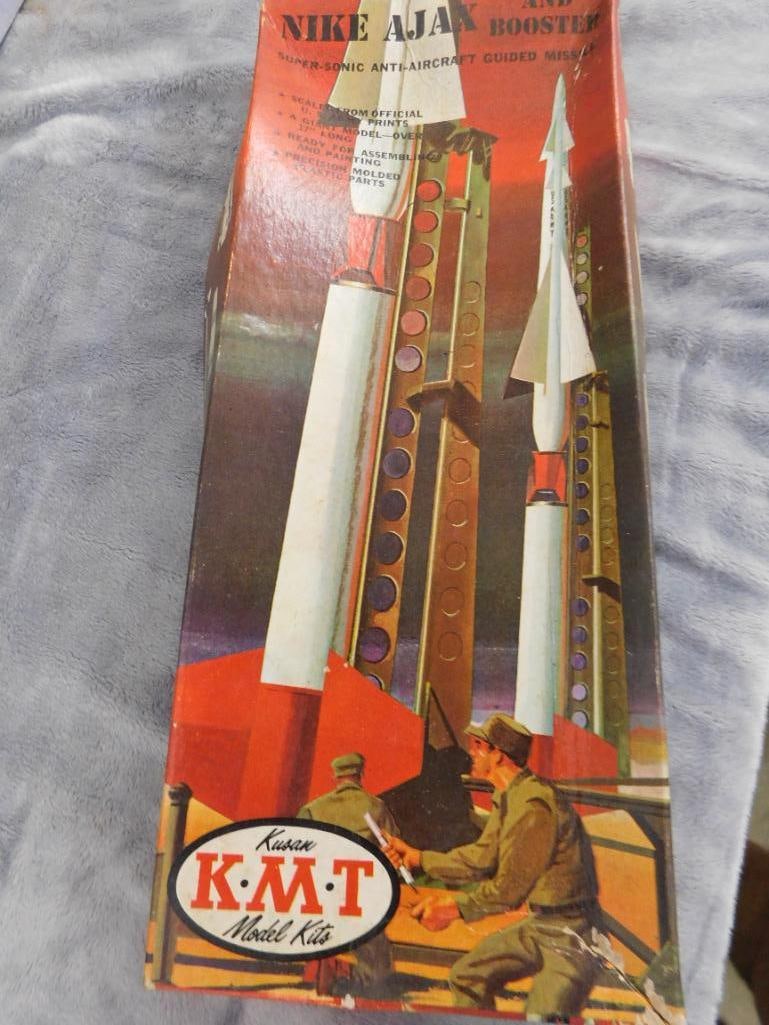 Group of 4 Vintage Plastic Models - Original Boxes - As Is - 2