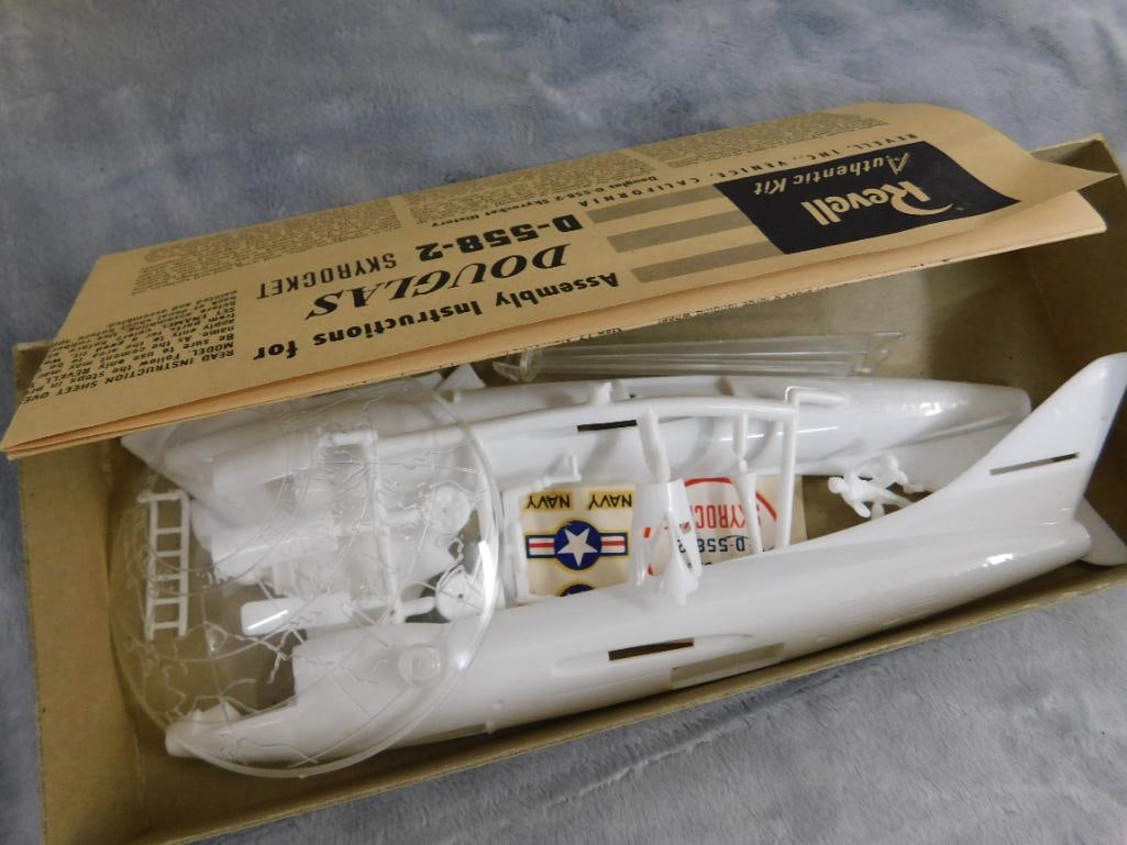 Group of 4 Vintage Plastic Models - Original Boxes - As Is - 7